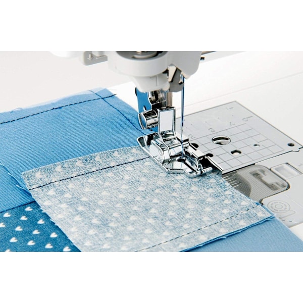 Patchwork fod med 6 mm guide til symaskiner DXGHC