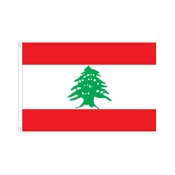 Flagga - Libanon