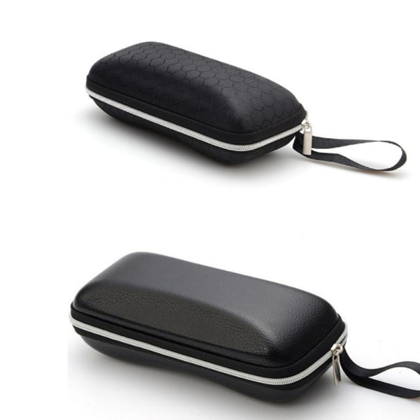 Two leather glasses cases Leather personality sunglasses Zippe