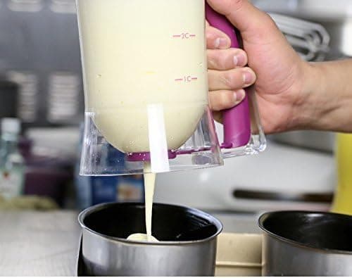 Pannekakebatter Dispenser 900ml Kapasitet Praktisk for Baking Cup