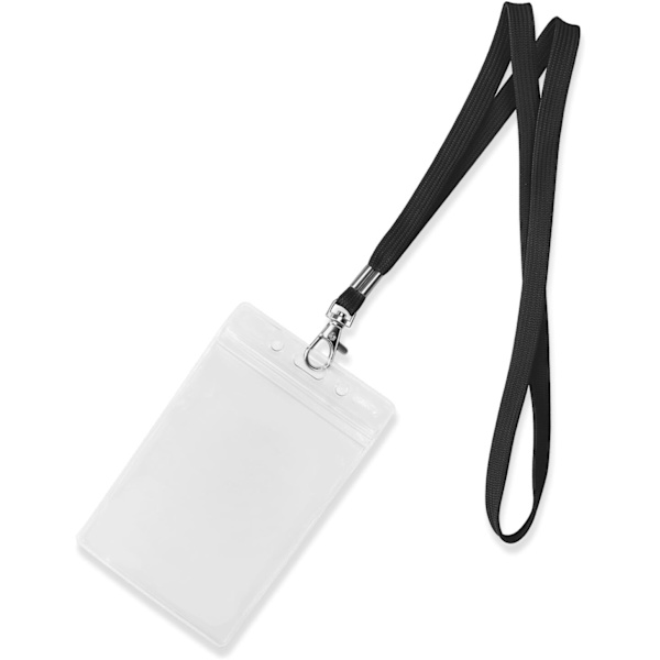 Badgeholder-Snorebånd, 50 stk. 45 cm Sort Snorebånd f DXGHC
