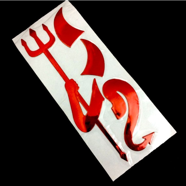 2 stk 3D Bilsticker Imp Bilsticker Personlig Bilsticker Vand