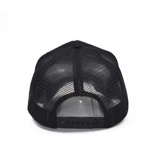 Unisex Basebollkeps med Djurbroderi, Justerbar Mesh Snapback T