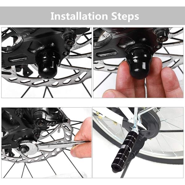 Alu-legerings Anti-Slip Cykel-Pedaler, BMX-Pedaler, Cylindrisk Fodpedal