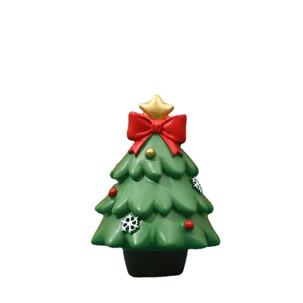 4 Julegaver Santas Pengegris Skrivebord Bil Pynt Stjerne Nat