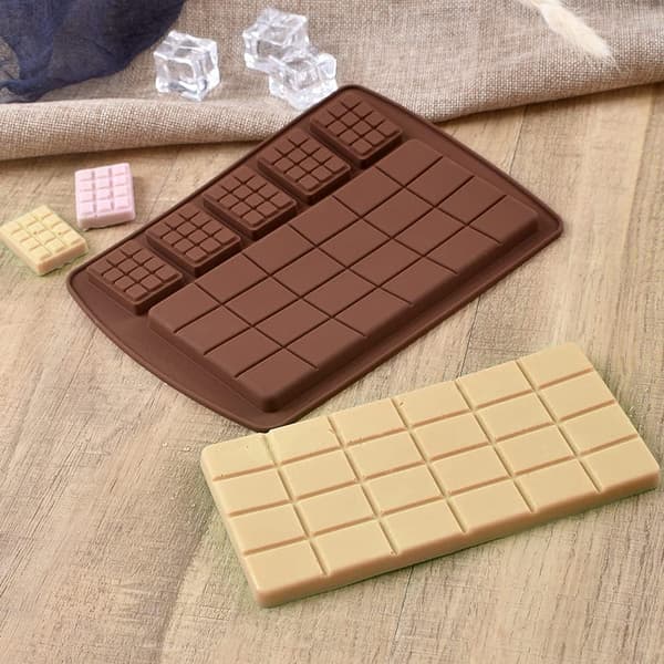 Bryd-Fra Silikon Chokoladebarforme, Hjemmelavet Protein og Energi