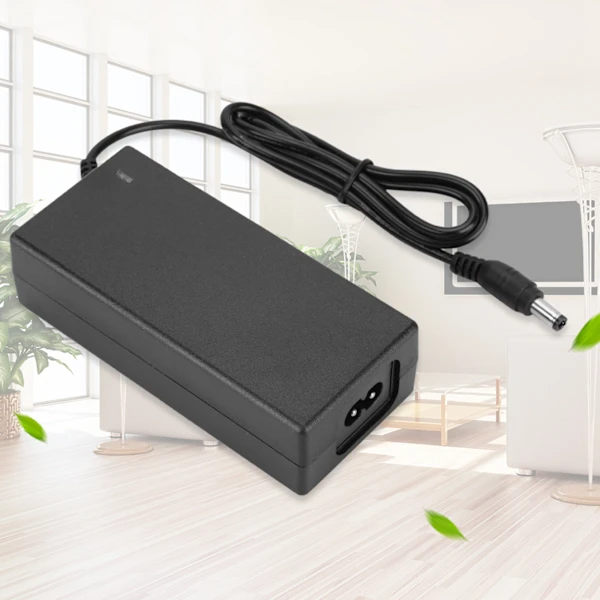 25.2V 2A EU Strömadapter med LED-indikator 100-240V AC/DC[JSR],D