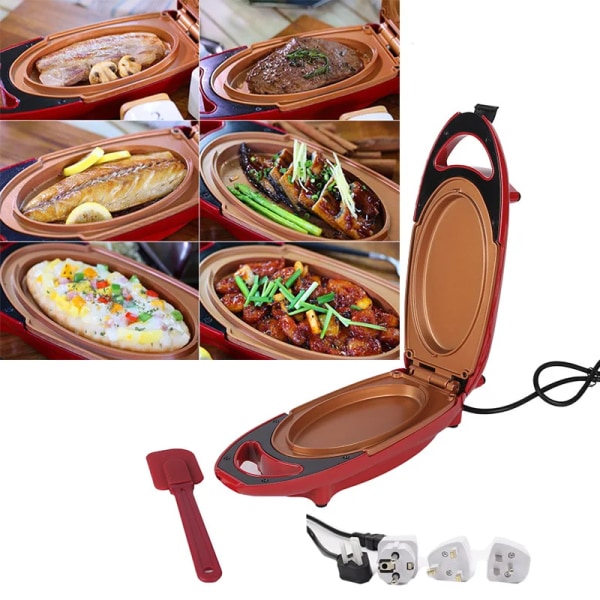 110V/220V Non-stick Elektrisk Crepe Maker Pizza Pandekage Bageovn DXGHC