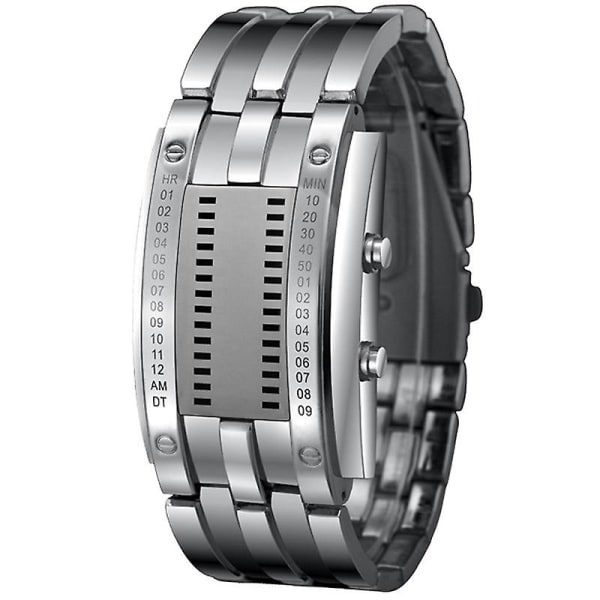 Skmei 0926 Vattentät Elektronisk Watch For Man (silver) För M DXGHC