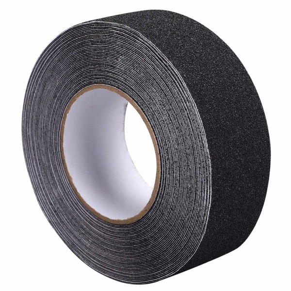 5cm x 10m Halkskyddstejp, Svart Högdragsstyrka Halkskyddstejp