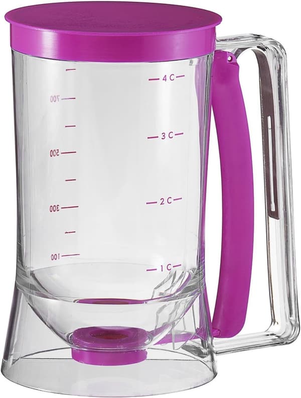 Pannekakebatter Dispenser 900ml Kapasitet Praktisk for Baking Cup