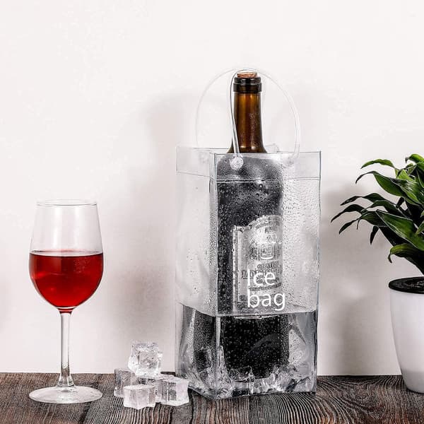 Vinkjøler Ispose med Håndtak, 2 Stykker Isbøtter, Cham