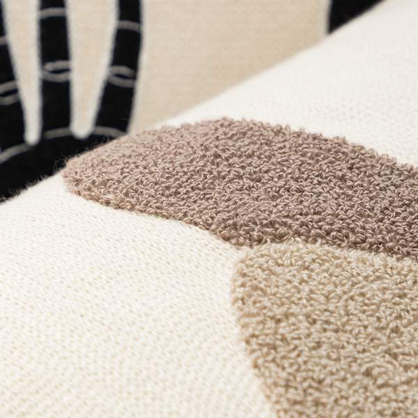 1 abstrakt brodert putetrekk putetrekk bomulls sofa pute