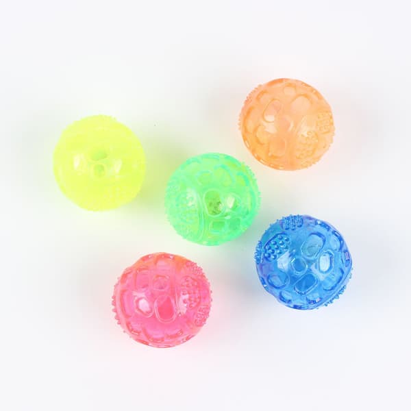 5 kpl Koiran Purulelu Pallo - 6,5 cm