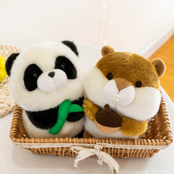 Pehmeä 8 tuuman pehmolelueläin (Panda)