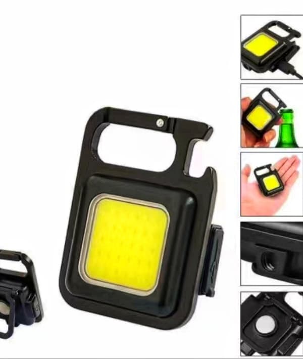 LED sterk lys lommelykt USB ladbare zoom teleskopisk