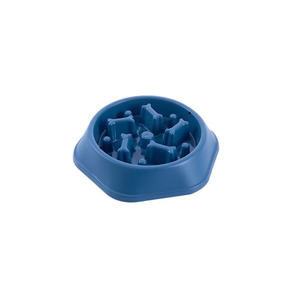 Långsam matare hundskål långsam matning husdjursskål långsam ätning hälsosam design för små medelstora hundar (medium storlek