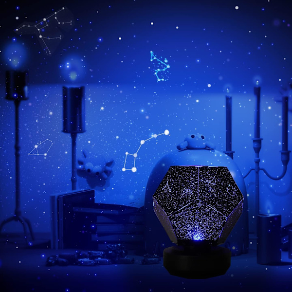 Galaxy Stjerne Natlys Projektor, LED Stjerner Original Hjem Pl