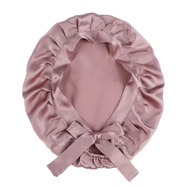 INF Sovehætte nattehue silke Pink