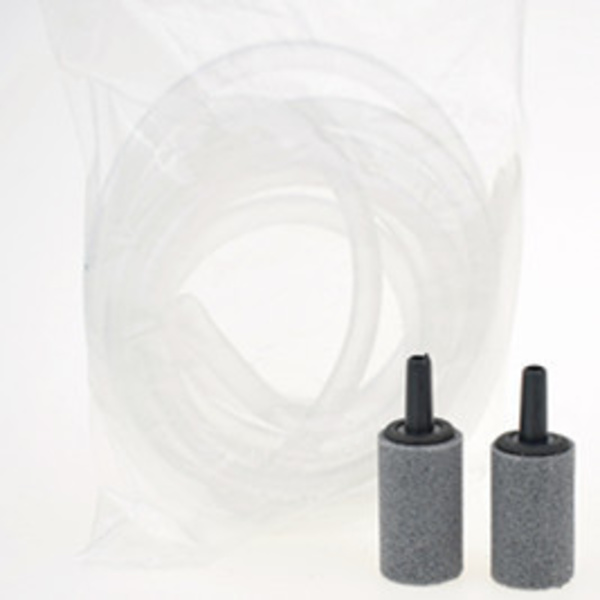 1 set Akvarium Ornament Vulkanform Ornament Luftbubbelsten
