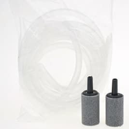 1 set Akvarium Ornament Vulkanform Ornament Luftbubbelsten Fi