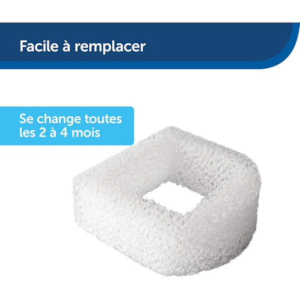 Ersättningsfoamfilter (2-pack) - Keramik, Plast och Stål
