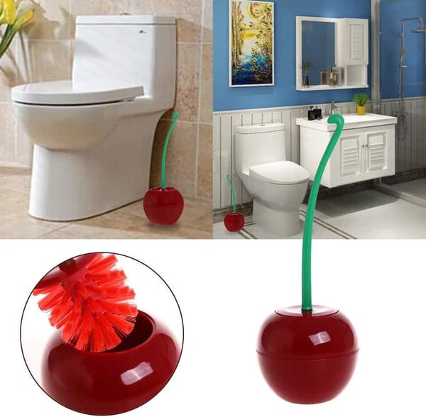 Cherry-WC-harja ja -teline Muovi-WC-harja Cherry WC