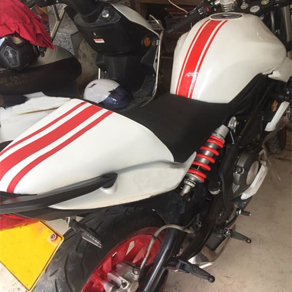 3 st 50 cm Bil Motorcykel Dekal DIY Bränsletanklock Reflektor