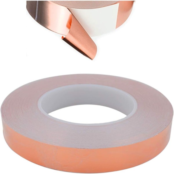 1 x Premium Kopparfolie Mask - Ledande Yta - (50m × 20mm)