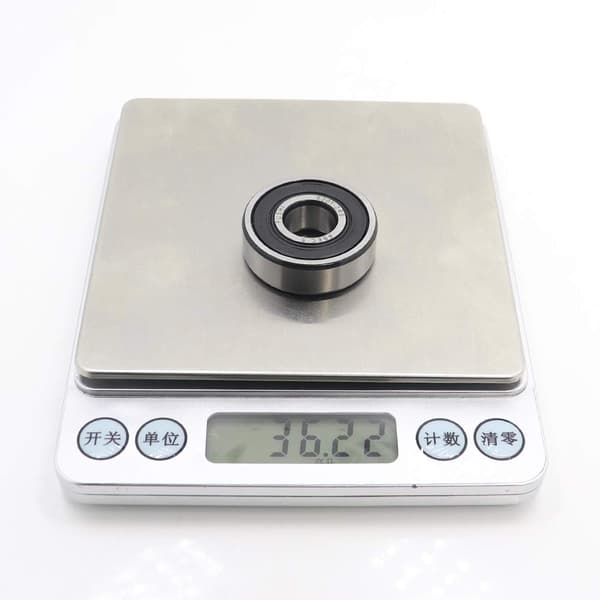 6201-2RS Kullager 12 x 32 x 10mm - Dubbla Gummiförseglingar - ABEC