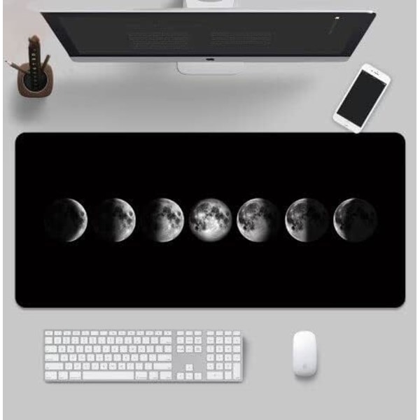 Cosmic Moon Spelmusmatta 800 x 300 mm - Förbättrar Precision
