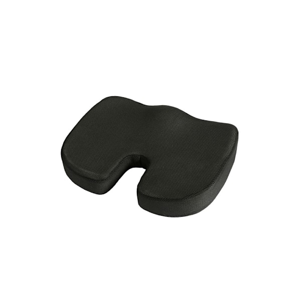 Memory Foam Sædepude til Kontorstol, Sort (45*36*7cm, gel type)