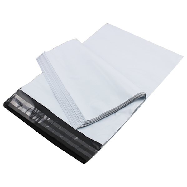 100 st - E-handelspåse 20 x 30 cm - Vit 1 pack
