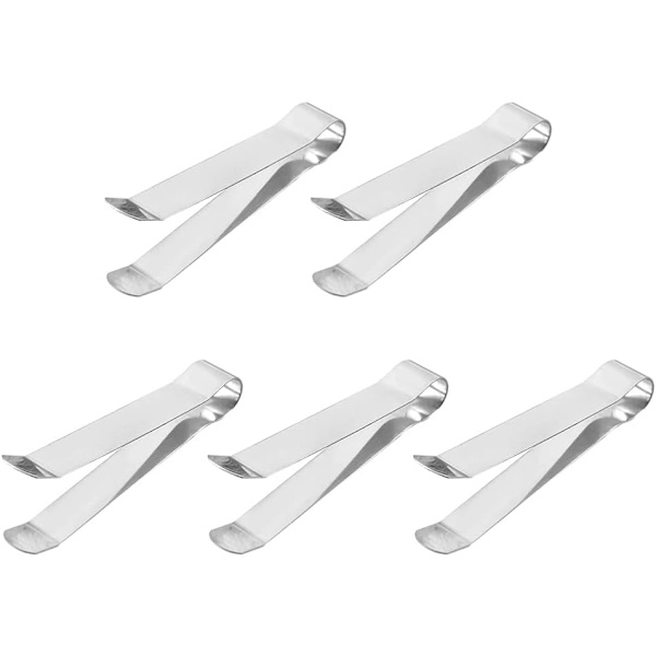 Metallisk Klipp Lyslukker 5 stk Lysveke Slukker Flekk DXGHC