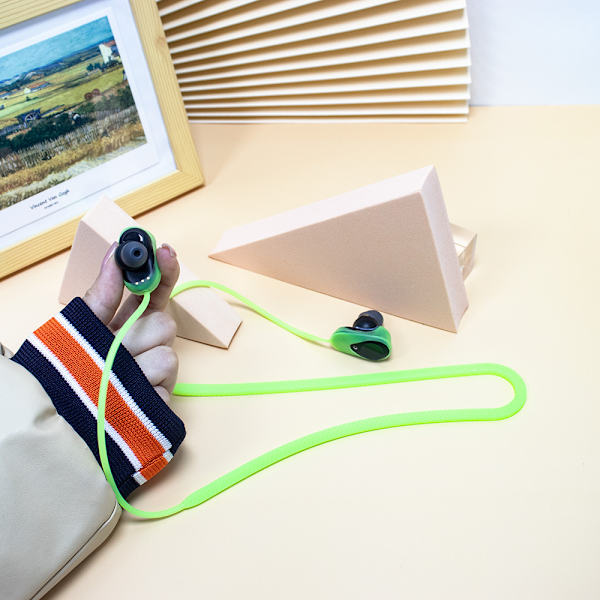 Kuulokkeiden Anti-Lost-hihna Käytännöllinen Silikoninen Kaulahihna Bluetoothille