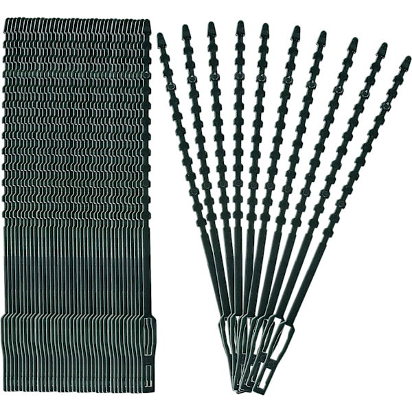Justerbare plantebindere Fleksible plastik twist-bindere Havekabel Ti