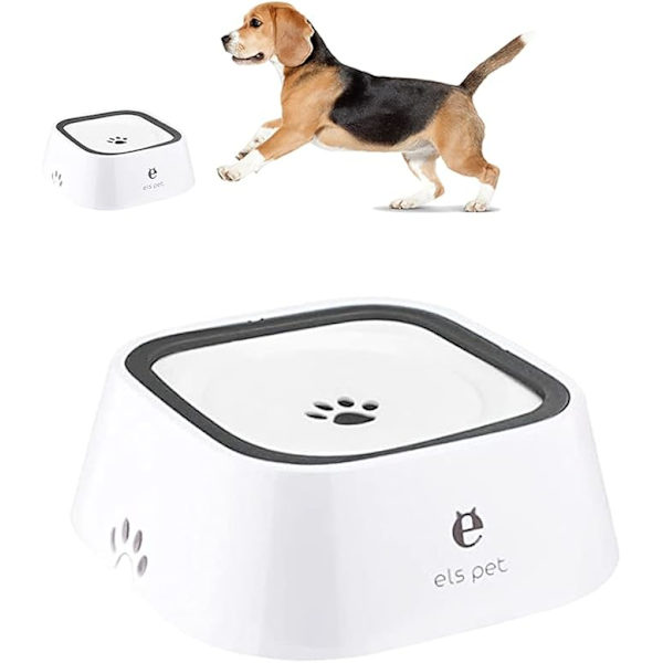 Husdjursvattenkopp, Anti-Stänk Pet Dispenser, Ride-On Flytande C DXGHC