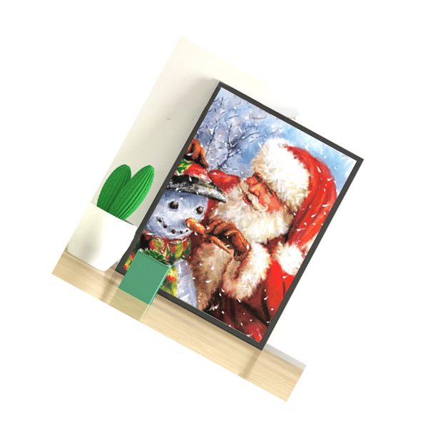 5D Diamantmaleri Full Diamant Jul Serie DIY Spesial Sha