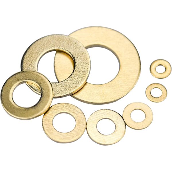 Flatpakning, Messing Flatpakning Sortiment, M2 M2.5 M3 M4 M