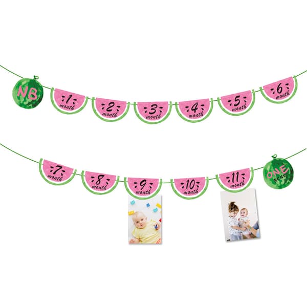 Vannmelon Bursdagsdekorasjonssett - One in a Melon Pa DXGHC