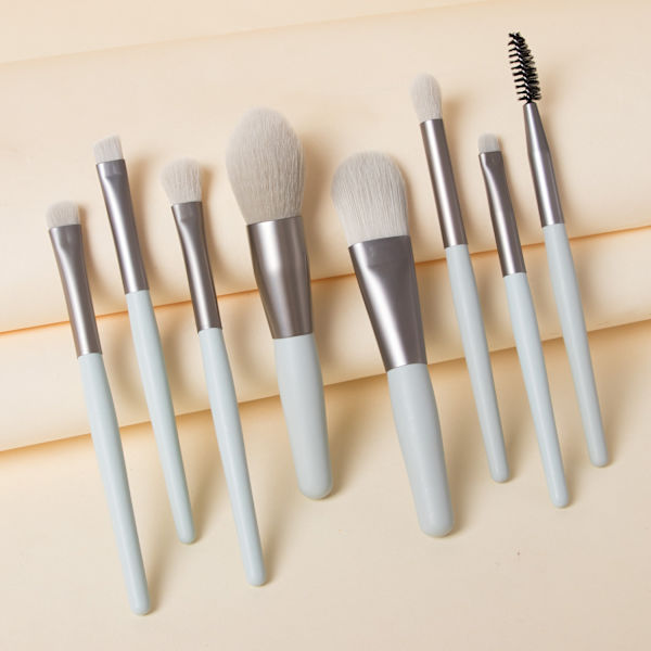 32 mini makeupbørstesæt med PU-tasker, fuldt sæt af Molandi bløde h