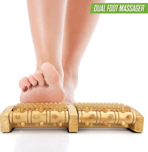 Træmassagevalse Fodmassageenhed Lymfedrænage & Ma