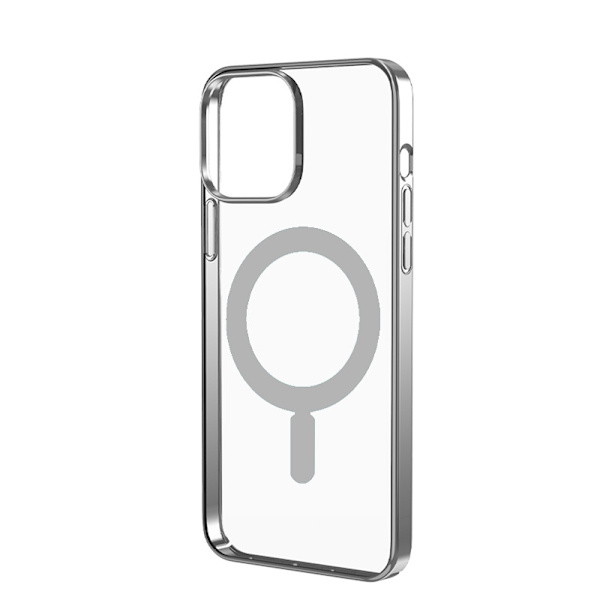 1 stk., iPhone 14 magnetisk telefonetui Apple elektrobelagt PC hårdt etui