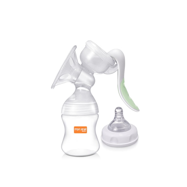 Manuel Brystpumpe, Amning, 130ml, Ergonomisk, Skridsikker, BP