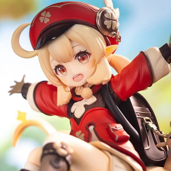 Genshin Impact Klee Actionfigur 20cm Sød PVC Model Anime Chara