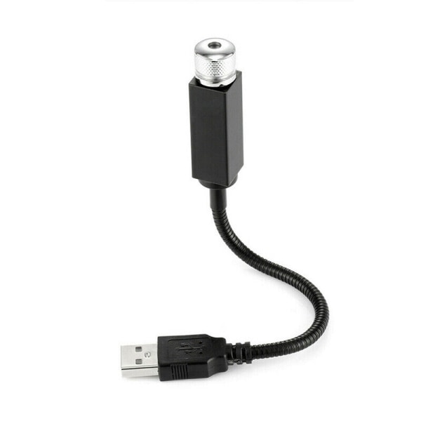 USB-autokaton sisäkaton tunnelmavalo LED romanttinen projektori tähti
