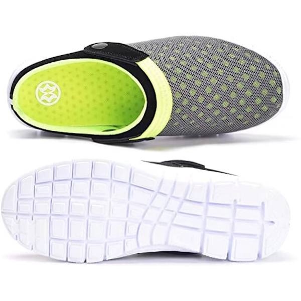 Hernesandaler for menn, pustende mesh hagesko, perforerte DXGHC