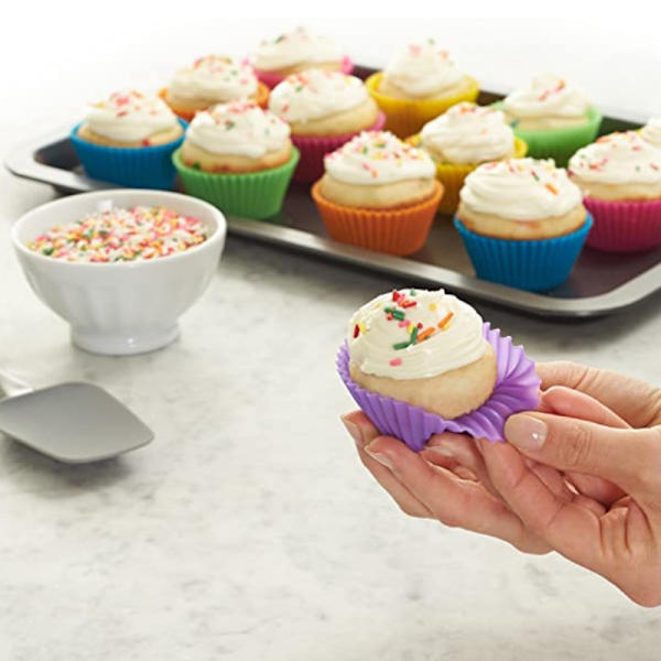 Silikon muffinforme, silikoneforme, kageforme, silikone cupcakeforme