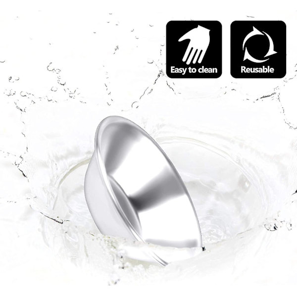 10 st äggtårtsformar Formar Tennpannor Aluminium Paj Cupcake Kakan Co