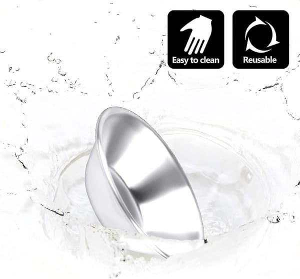 10 stk Æggekageform - Former - Tinpande - Aluminium - Pie - Cupcake - Kage